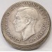 AUSTRALIA 1946 . FLORIN . ERROR . OFF CENTRE MIS-STRIKE . BIG LIP